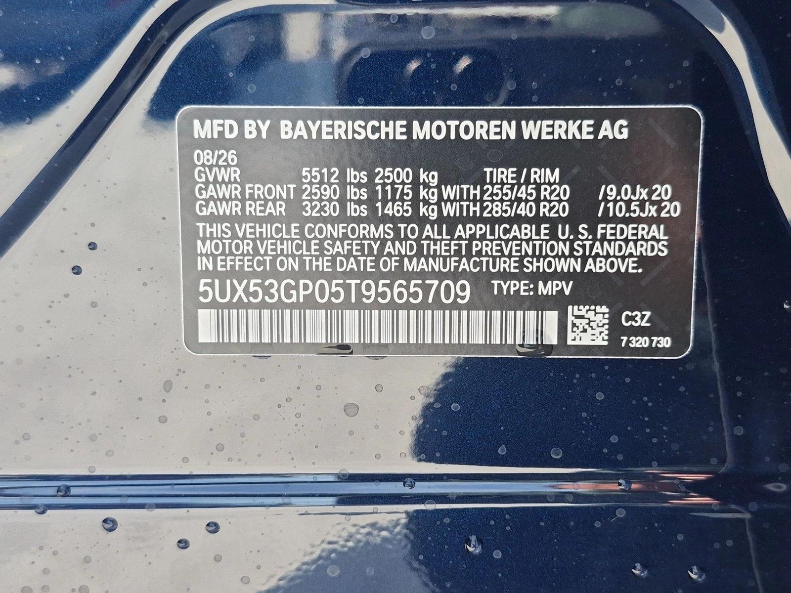 New 2026 BMW X3 30 xDrive For Sale Fremont, CA | 5UX53GP05T9565709