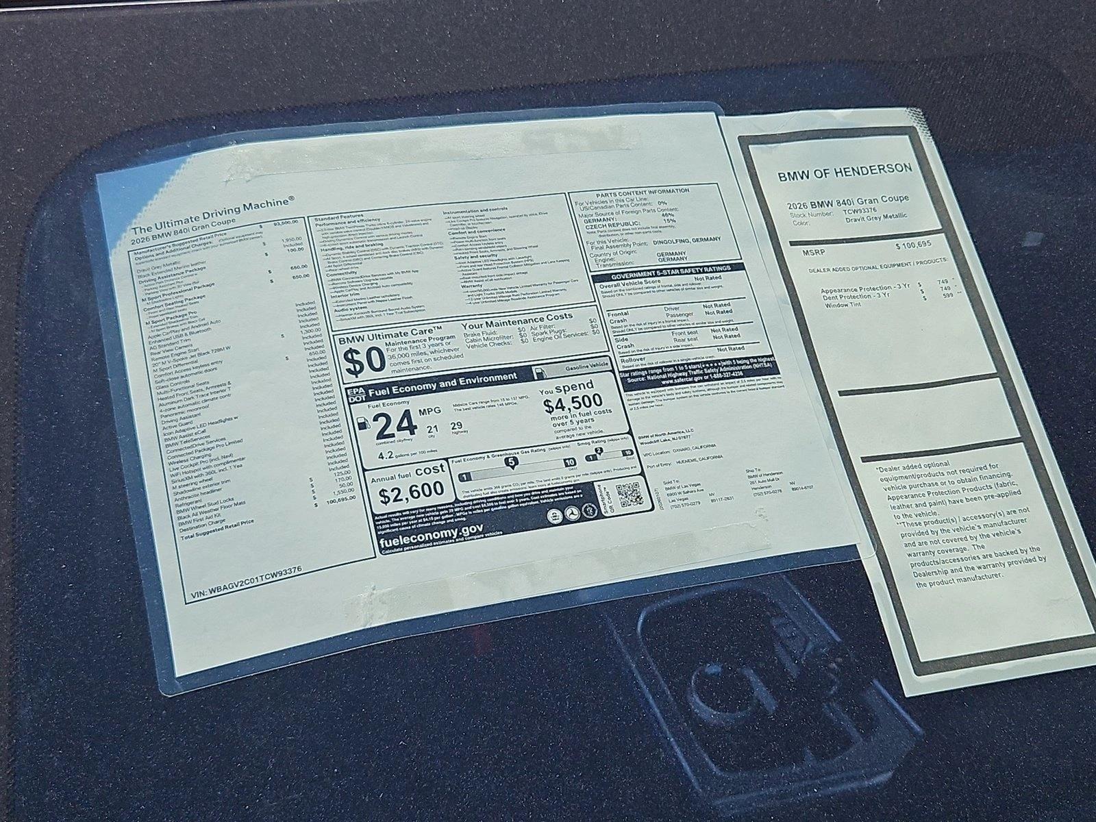2026 BMW 8 Series 840i - Photo 18