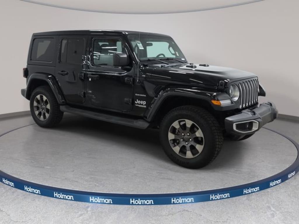 Used 2018 Jeep Wrangler Unlimited Sahara 4x4 SUV