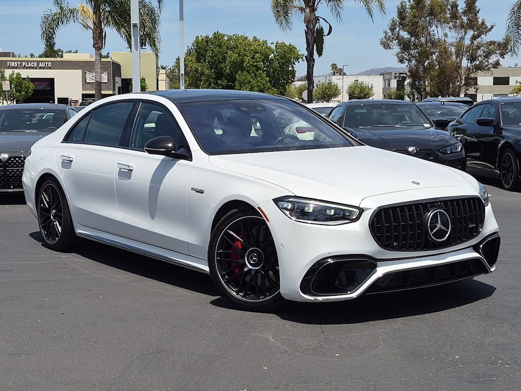 Used 2024 Mercedes-Benz S-Class AMG S 63 E Sedan