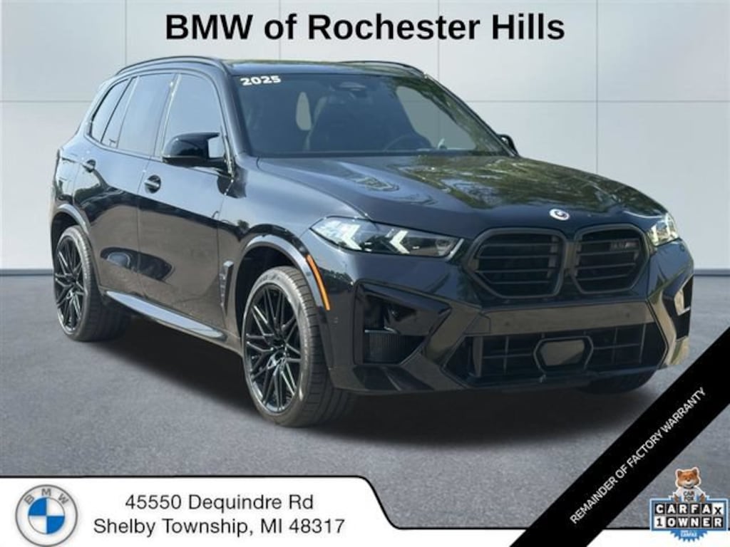 Used 2025 BMW X5 M Competition SUV
