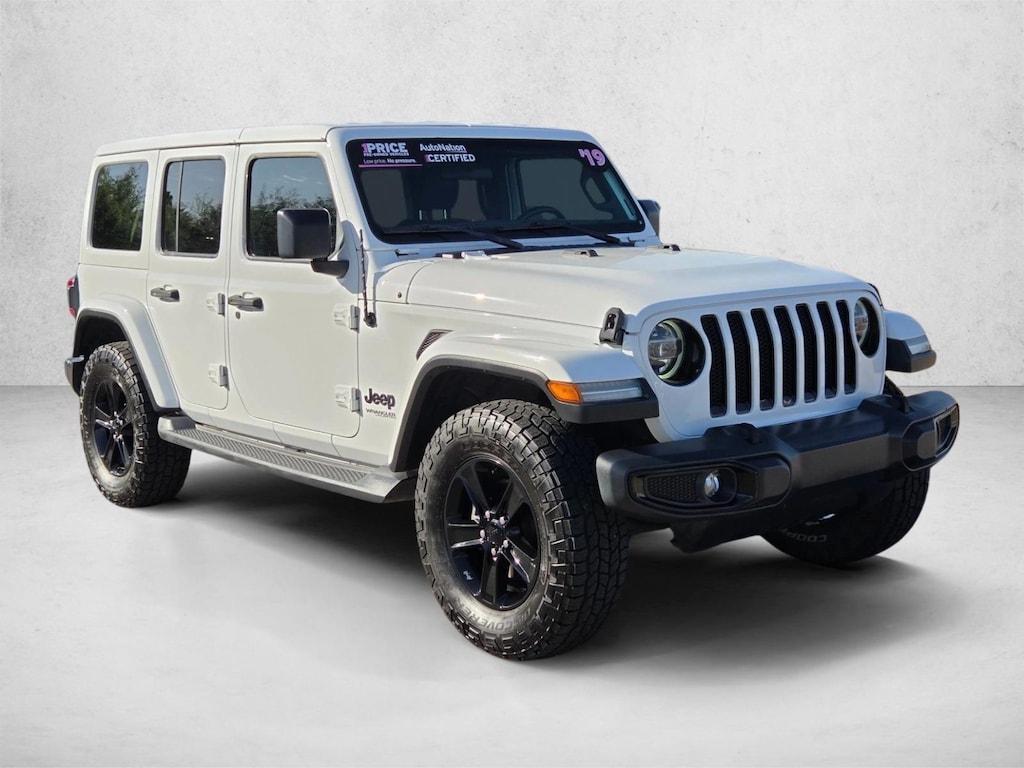 Used 2019 Jeep Wrangler Unlimited Sahara 4x4 SUV