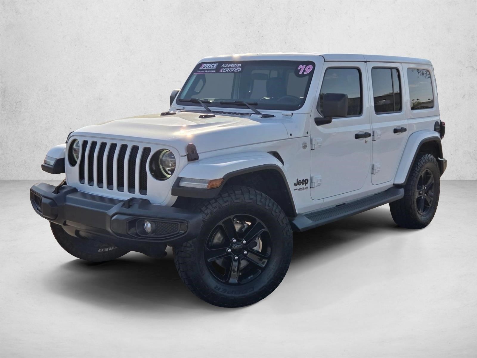 Used 2019 Jeep Wrangler Unlimited Sahara 4x4 SUV