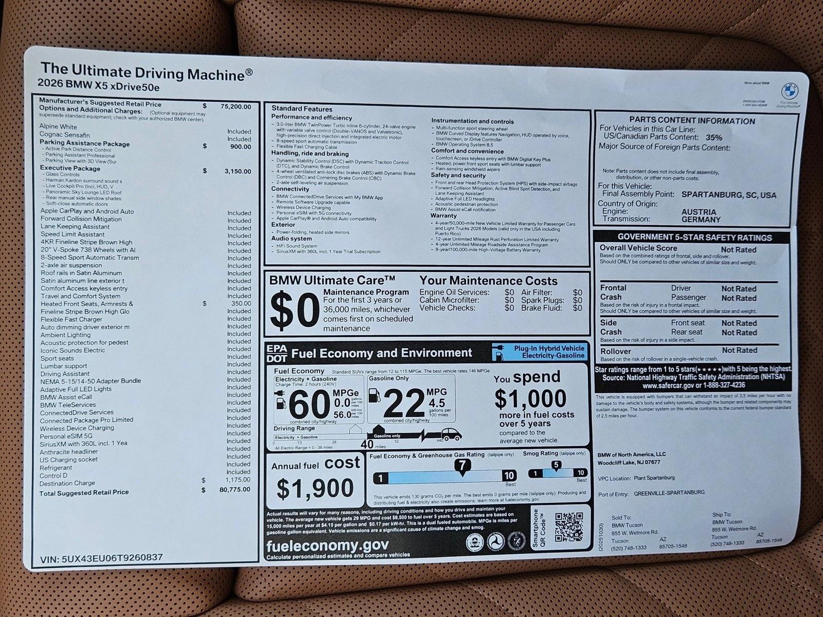 2026 BMW X5 50e - Photo 16
