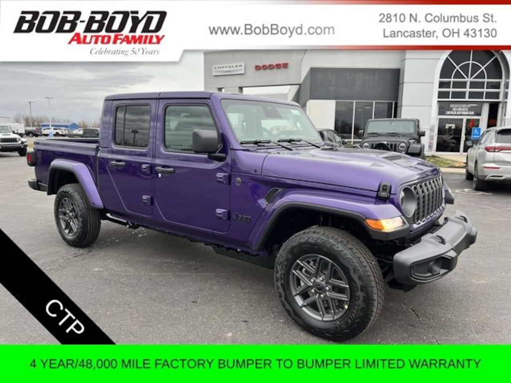 New 2026 Jeep Gladiator Sport Truck Crew Cab