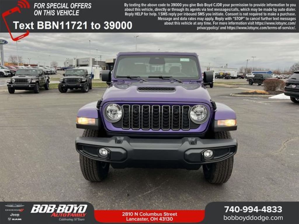 New 2026 Jeep Gladiator Sport Truck Crew Cab