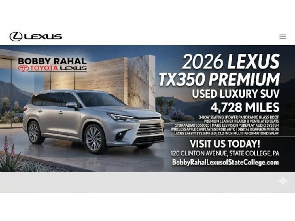 Used 2026 Lexus TX TX 350 Premium