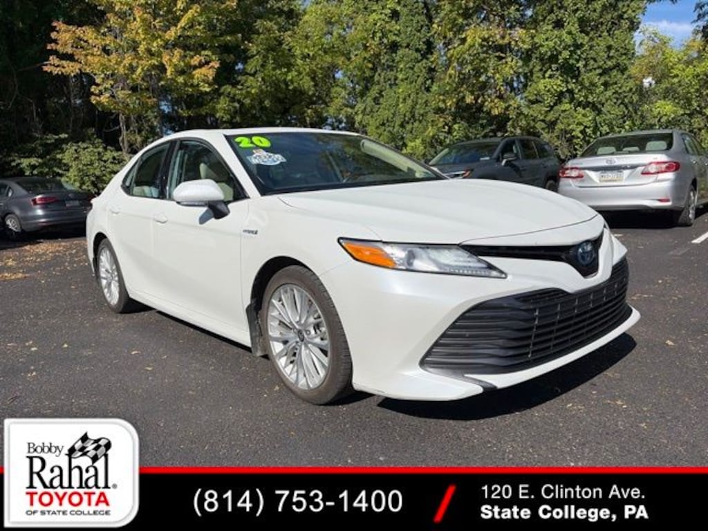 Certified 2020 Toyota Camry Hybrid XLE Sedan