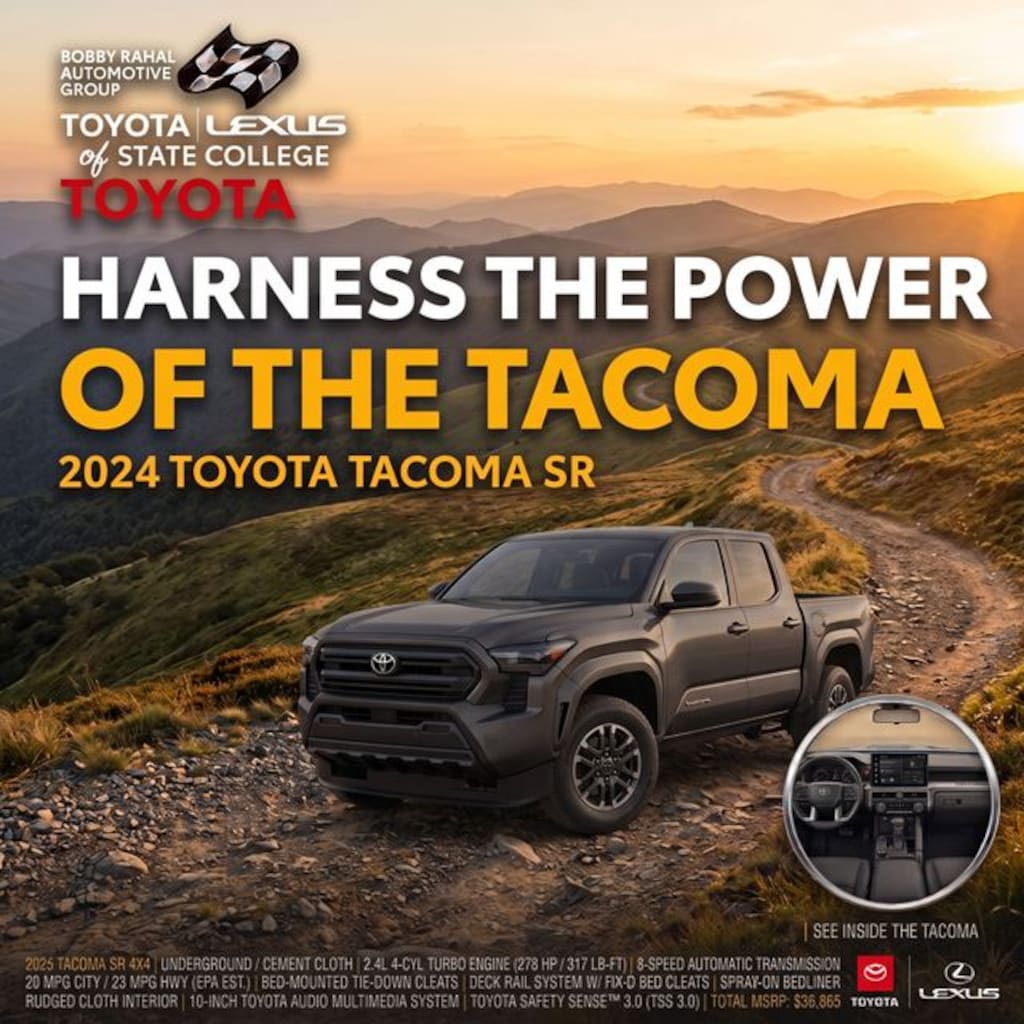 Used 2024 Toyota Tacoma SR Truck Double Cab