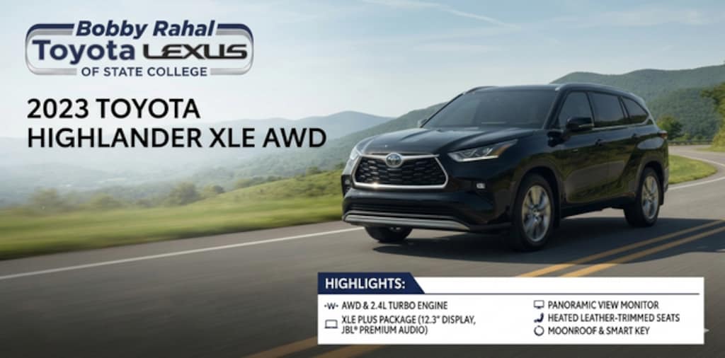 Used 2023 Toyota Highlander Hybrid XLE SUV