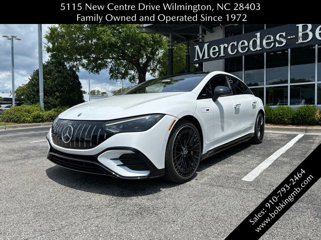 Certified 2023 Mercedes-Benz EQE AMG EQE 53 with VIN W1KEG5DB8PF013327 for sale in Wilmington, NC