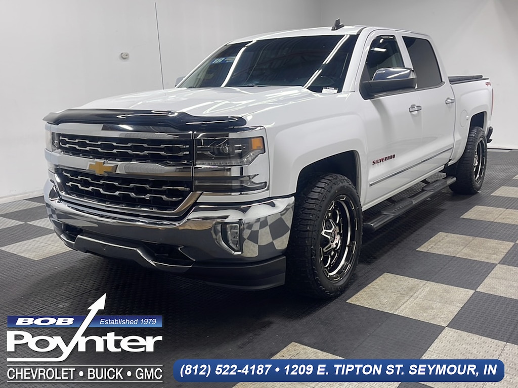 Used 2018 Chevrolet Silverado 1500 LTZ Truck Crew Cab