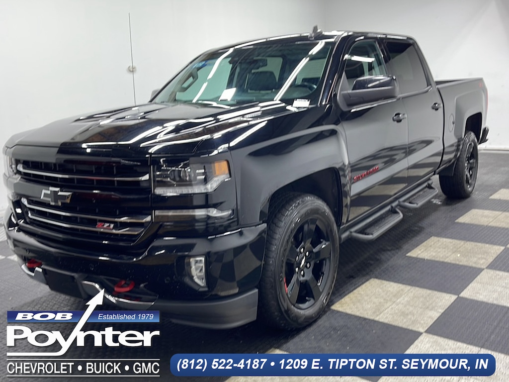 Used 2018 Chevrolet Silverado 1500 LTZ Truck Crew Cab