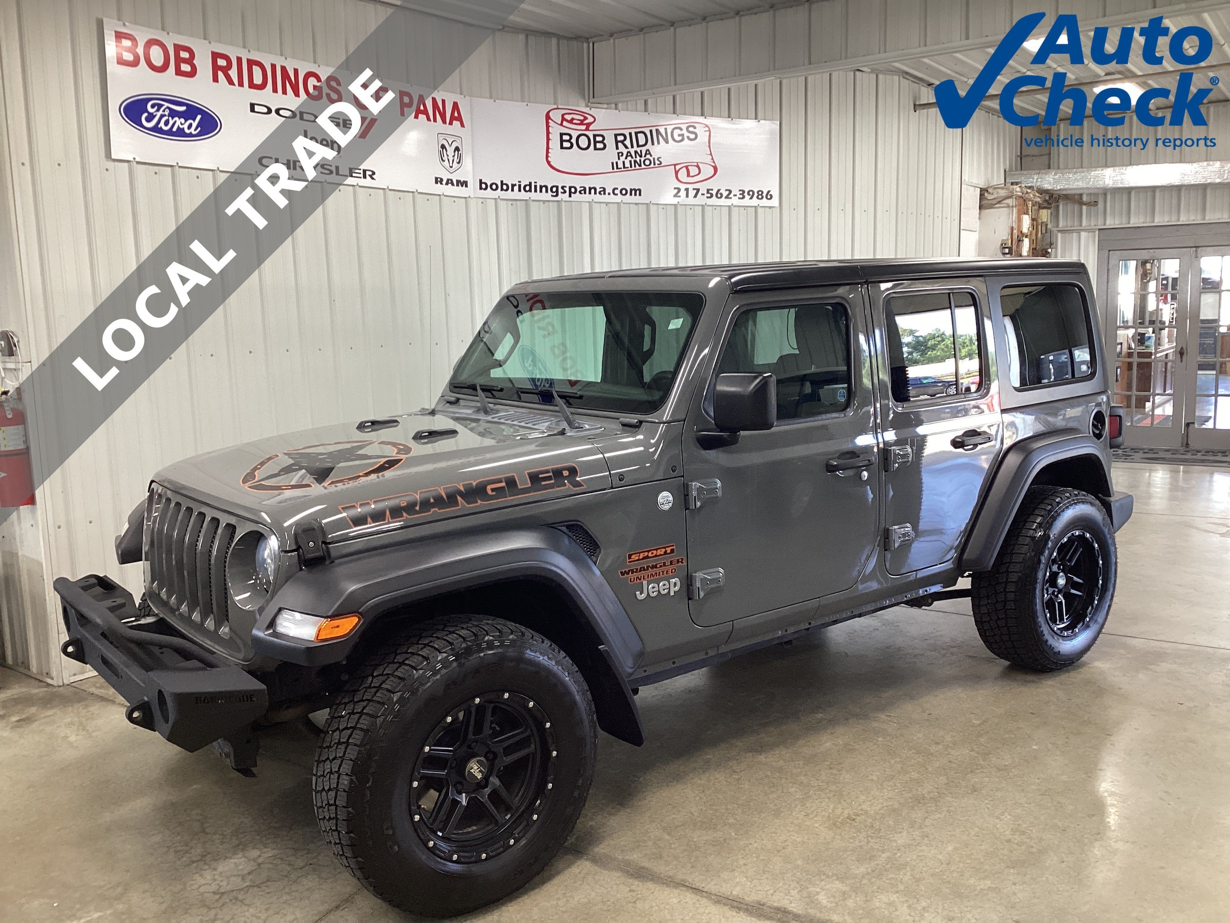 2018 Jeep All-New Wrangler Unlimited Sport