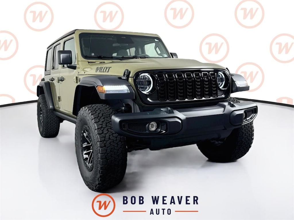 New 2026 Jeep Wrangler 4-DOOR WILLYS Sport Utility