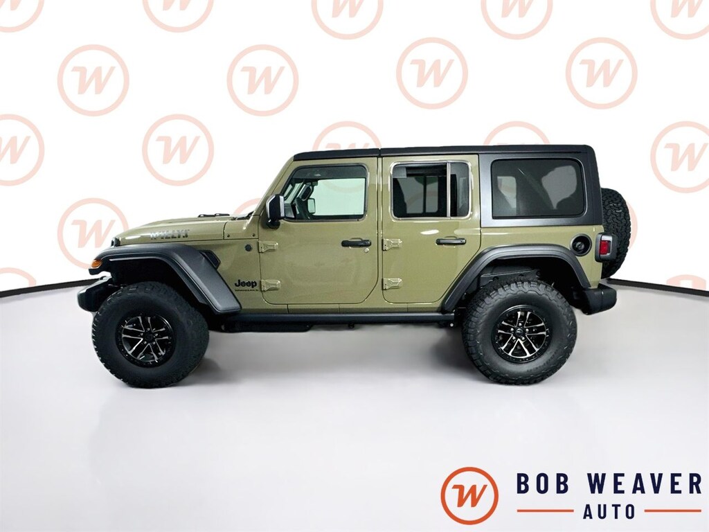 New 2026 Jeep Wrangler 4-DOOR WILLYS Sport Utility