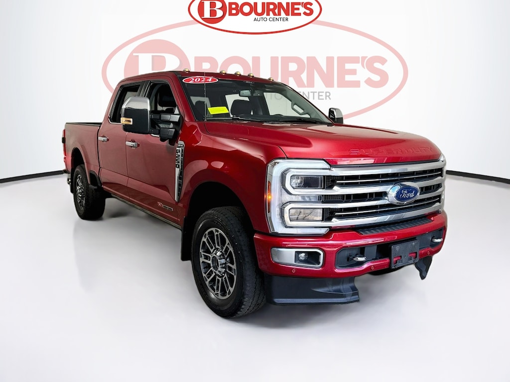 Used 2024 Ford F-250 Crew Cab Limited 4WD w/6.7 Diesel,Navigation,Leather,Pano Roof Truck Crew Cab