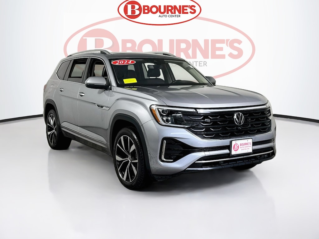 Used 2024 Volkswagen Atlas 2.0T SEL Premium R-Line 4MOTION w/Navigation,Leather,Pano Sunroof SUV