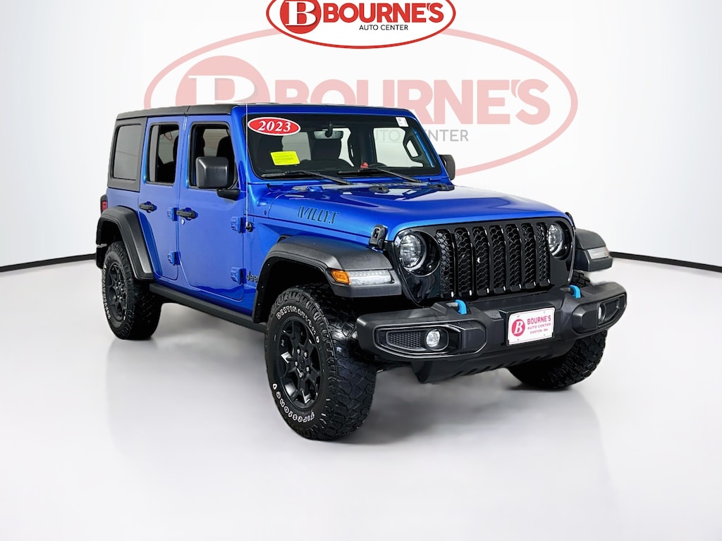 Used 2023 Jeep Wrangler 4xe Willys 4x4 w/Navigation,Heated Seats SUV