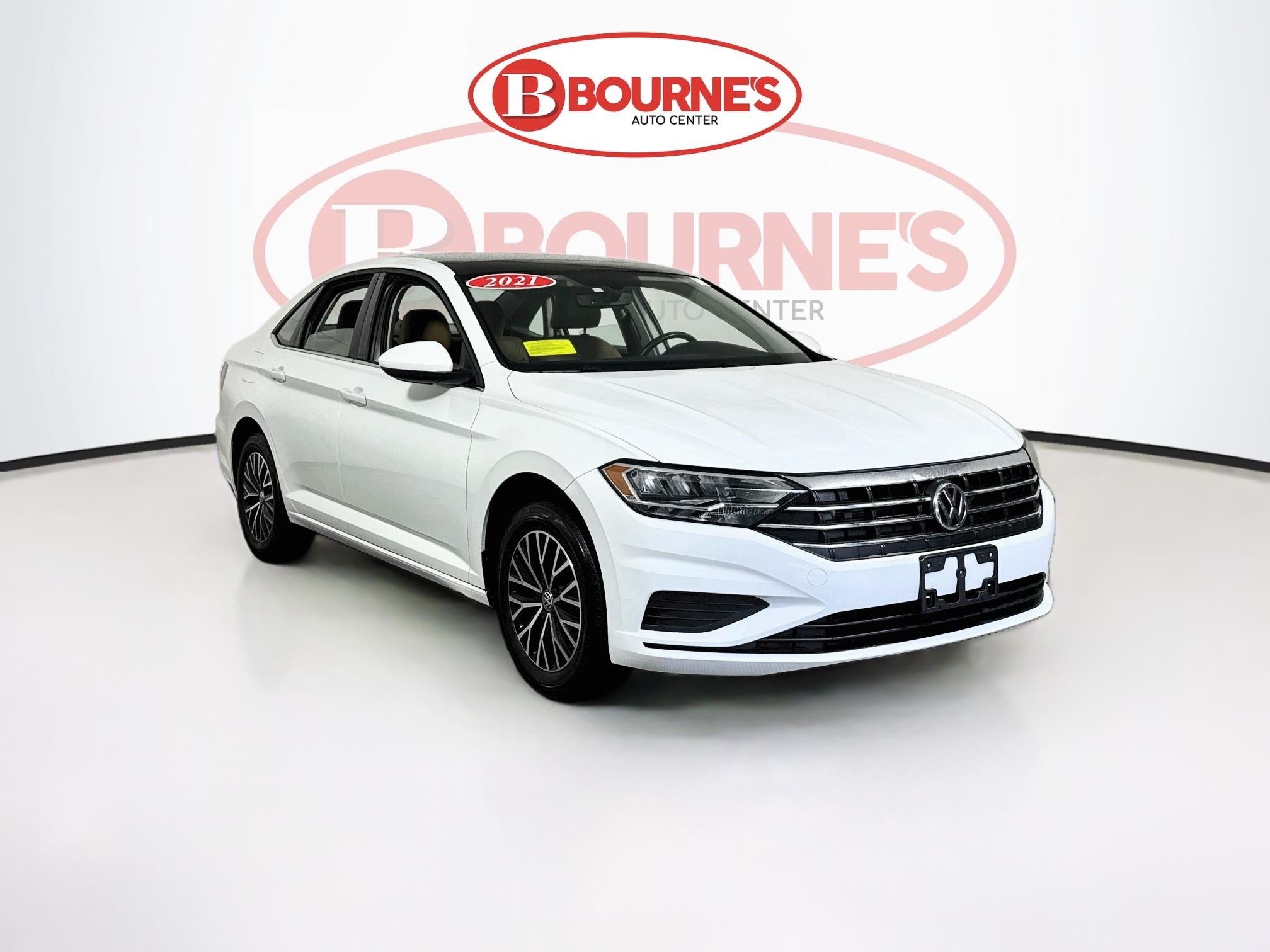 Used 2021 Volkswagen Jetta 1.4T SE w/Heated Leather,Sunroof Sedan