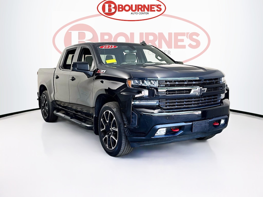 Used 2022 Chevrolet Silverado 1500 Crew Cab RST 4WD 5.3L V8 w/Heated Seats,Bose Audio Truck Crew Cab