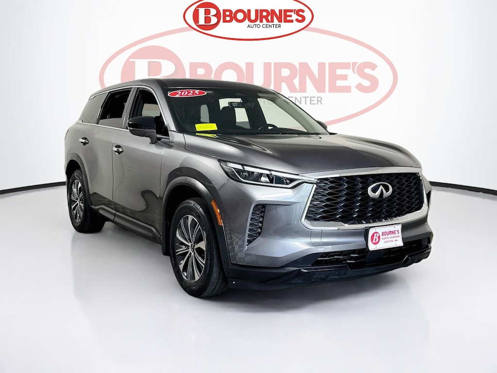 Used 2025 INFINITI QX60 Pure AWD w/Heated Leather,Pano Sunroof SUV