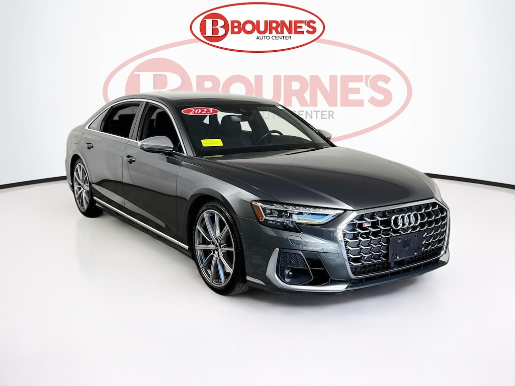 Used 2023 Audi S8 4.0T quattro w/Navigation,Heated Leather,Pano Sunroof Sedan