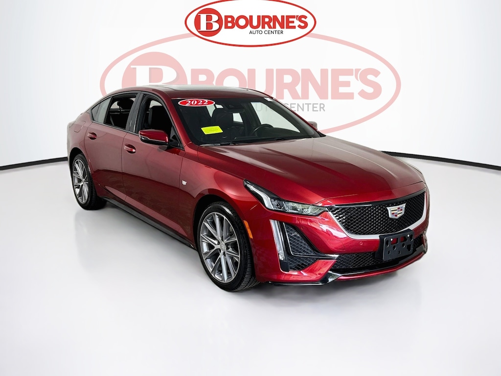 Used 2022 CADILLAC CT5 Sport AWD w/Navigation,Leather,Pano Sunroof Sedan