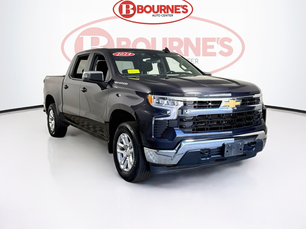 Used 2024 Chevrolet Silverado 1500 Crew Cab LT 4WD w/Heated Seats,Android & Apple Carplay Truck Crew Cab