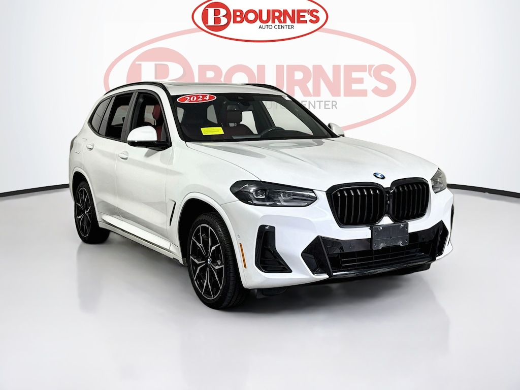 Used 2024 BMW X3 M Sport Shadowline xDrive30i w/Navigation,Heated Leather,Pano Sunroof SUV