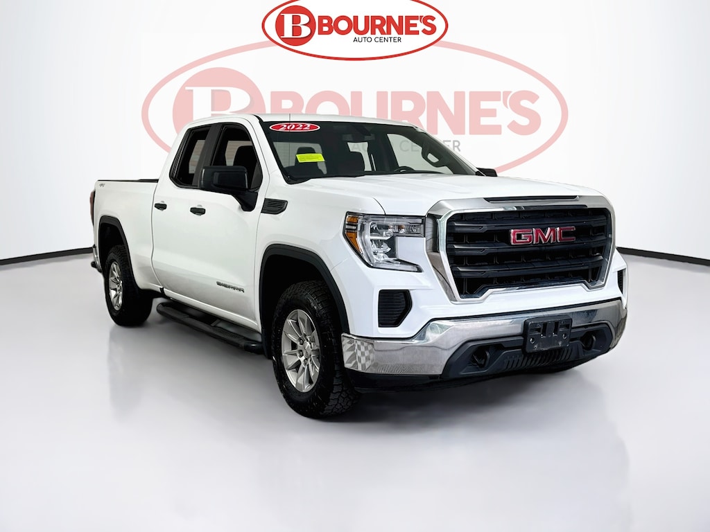 Used 2022 GMC Sierra 1500 Double Cab Pro 4WD w/5.3L V8,Bedliner Truck Double Cab