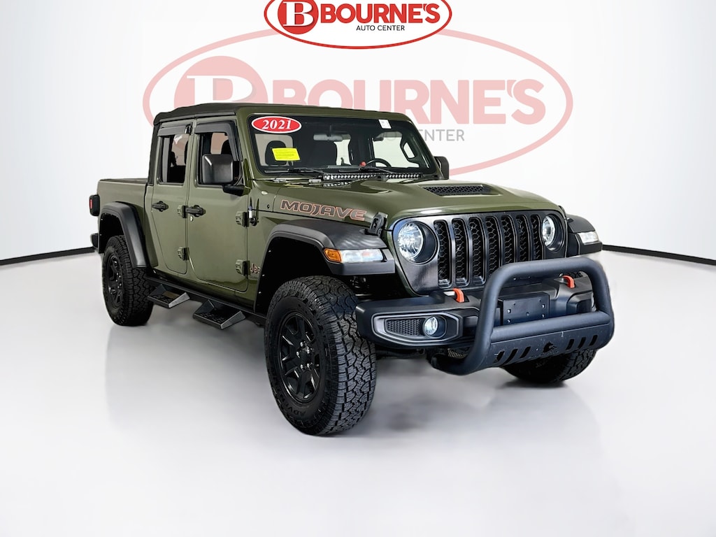 Used 2021 Jeep Gladiator Mojave 4x4 w/Android Auto & Apple Carplay Truck Crew Cab