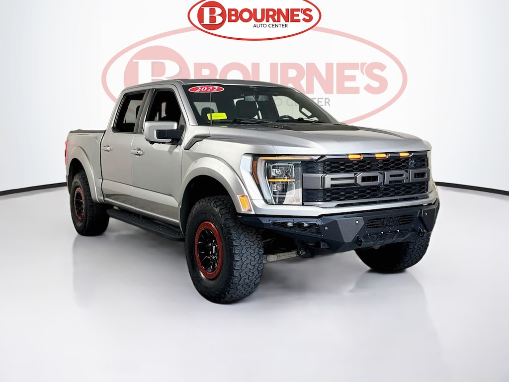 Used 2022 Ford F-150 SuperCrew Raptor 4x4 w/Navigation,Leather,Pano Sunroof Truck SuperCrew Cab