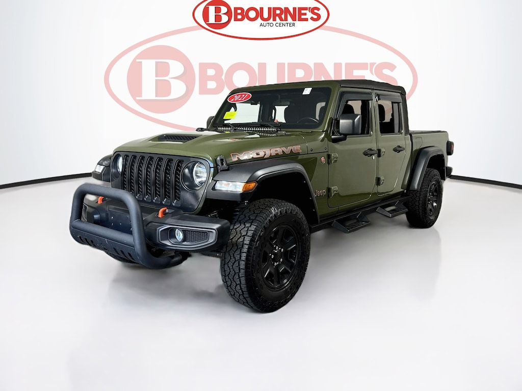Used 2021 Jeep Gladiator Mojave 4x4 w/Android Auto & Apple Carplay Truck Crew Cab