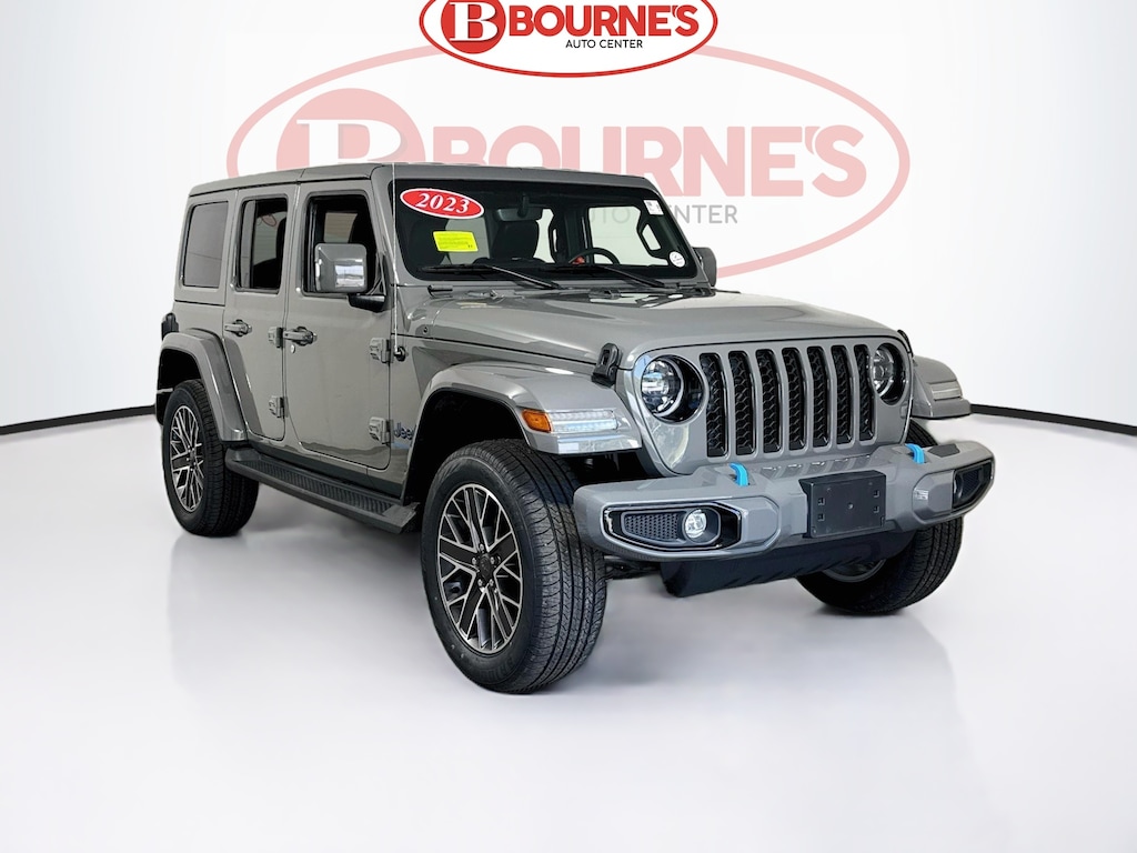 Used 2023 Jeep Wrangler 4xe Sahara High Altitude 4x4 w/Nav,Leather,Alpine Audio SUV