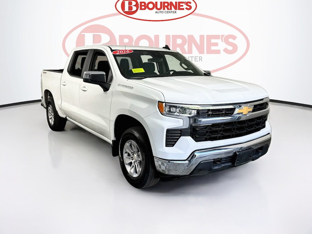 Used 2026 Chevrolet Silverado 1500 Crew Cab LT 4WD w/5.3L V8,Navigation,Heated Seats Truck Crew Cab