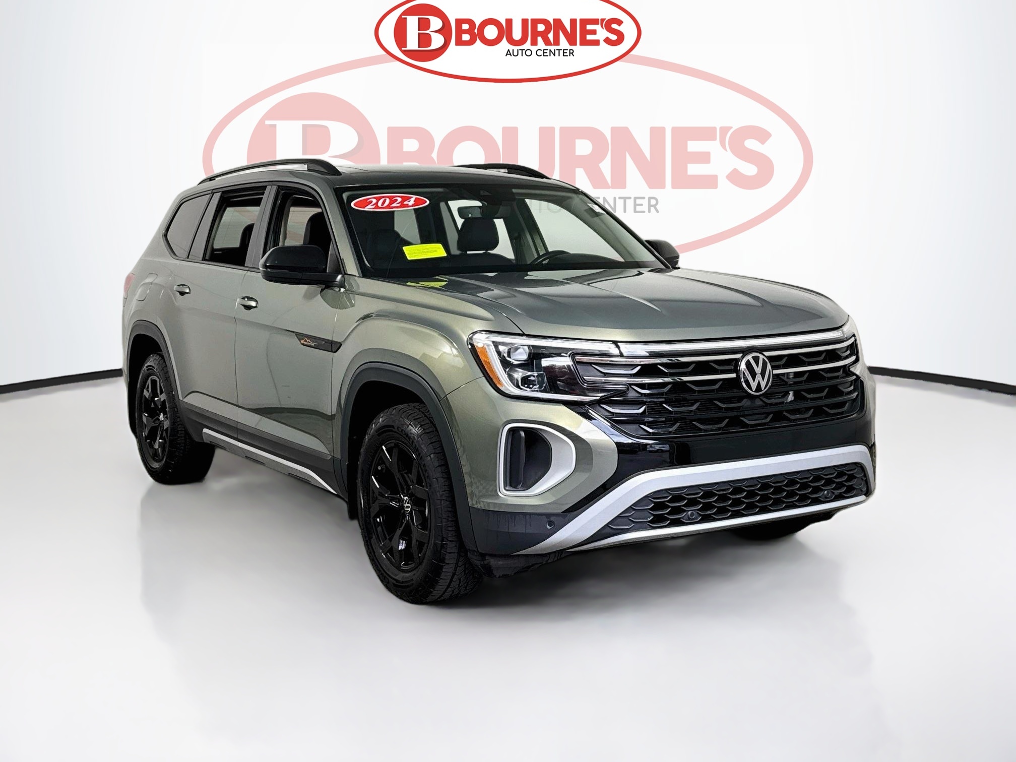 Used 2024 Volkswagen Atlas 2.0T Peak Edition SE 4MOTION w/Heated Leather,Pano Sunroof SUV