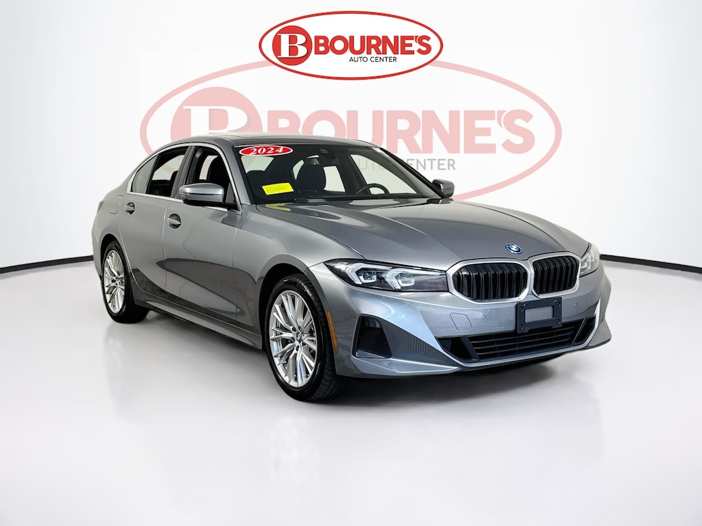 Used 2024 BMW 330e Premium xDrive w/Navigation,Leather,Pano Sunroof Sedan