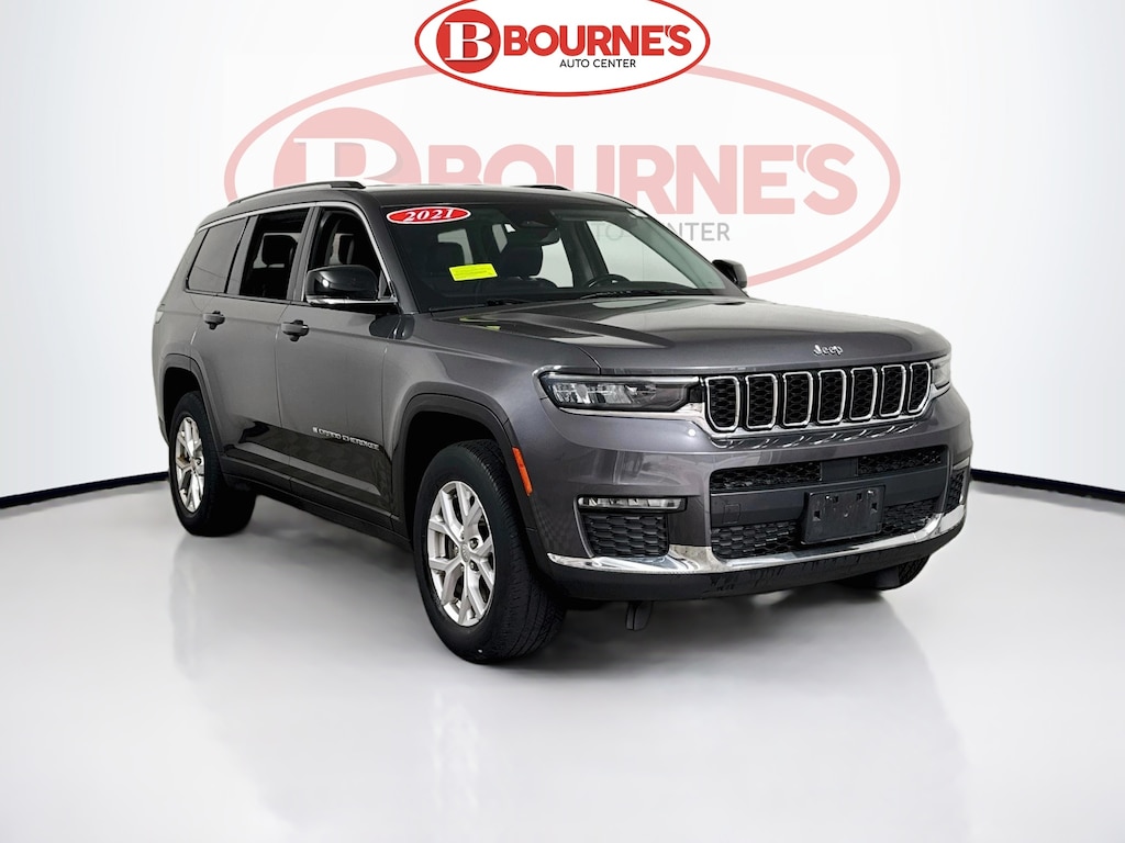 Used 2021 Jeep Grand Cherokee L Limited 4x4 w/Navigation, Heated Leather SUV