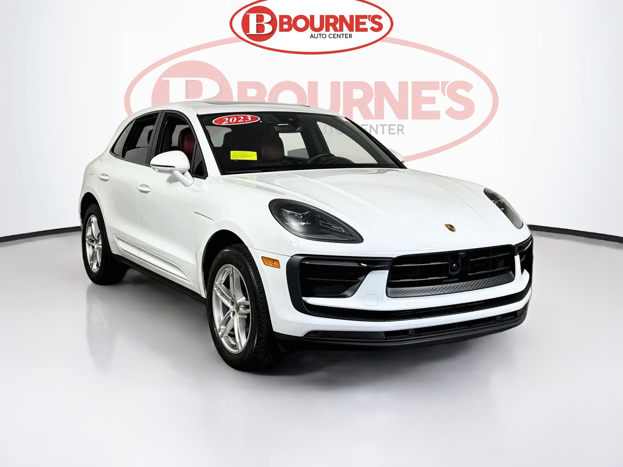 Used 2023 Porsche Macan AWD w/Navigation,Heated Red Leather,Pano Sunroof SUV