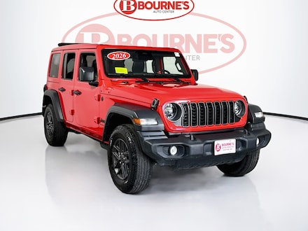 2026 Jeep Wrangler Sport S 4x4 w/Sky 1-touch,3.6L V6,Heated Seats SUV