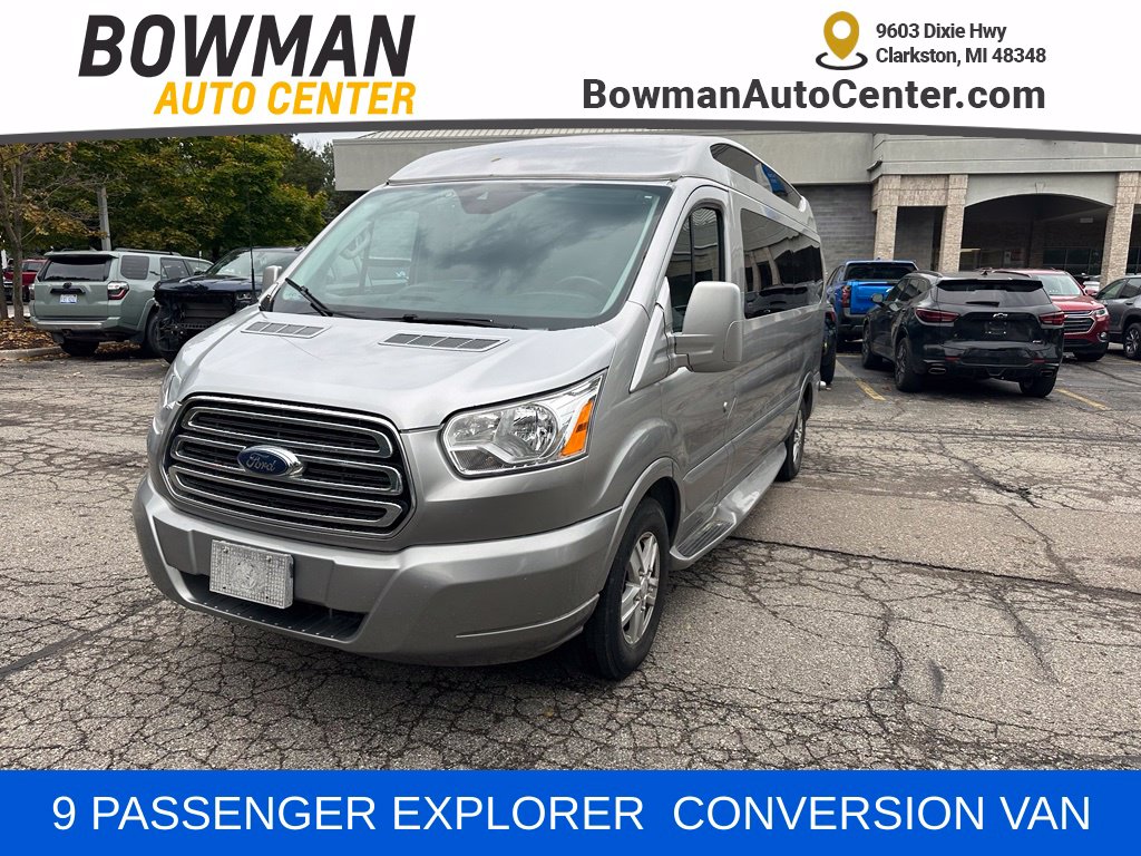 Used 2017 Ford Transit-150 w/60/40 Pass-Side Cargo-Doors Van Low Roof Cargo Van