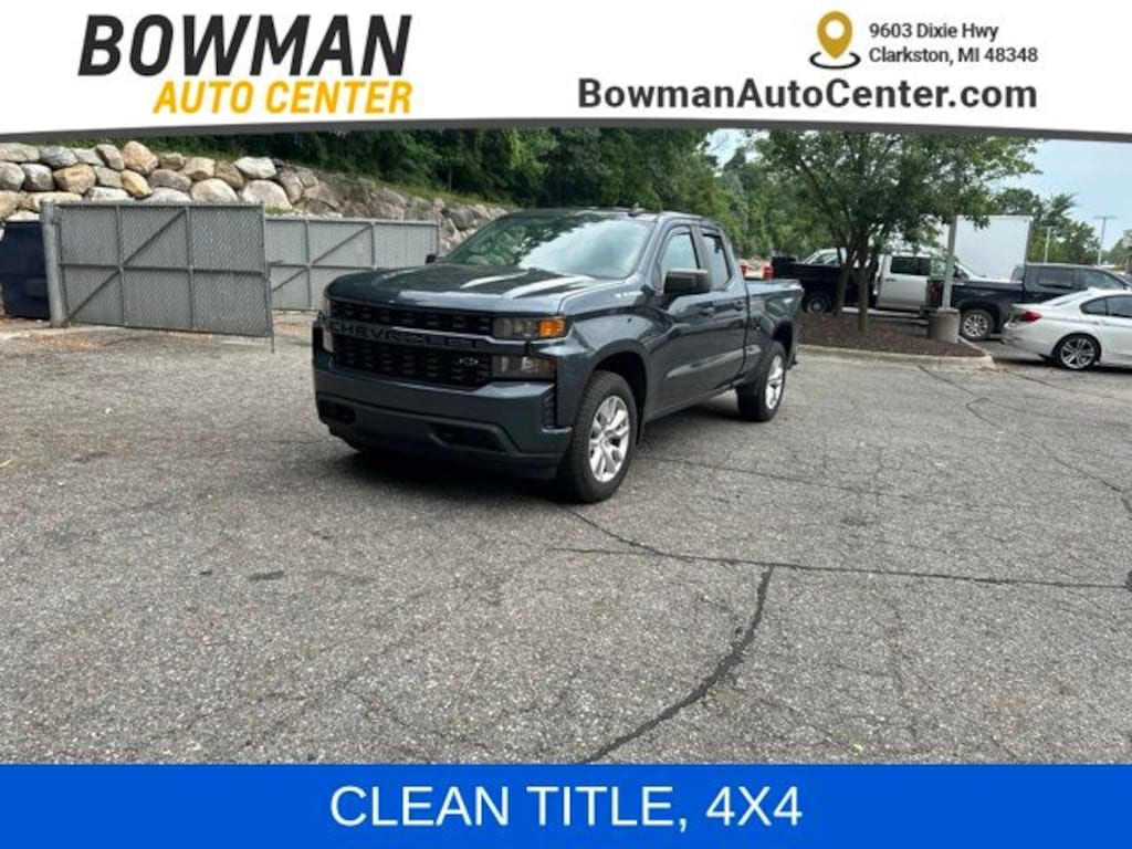 Used 2019 Chevrolet Silverado 1500 Silverado Custom Truck Double Cab