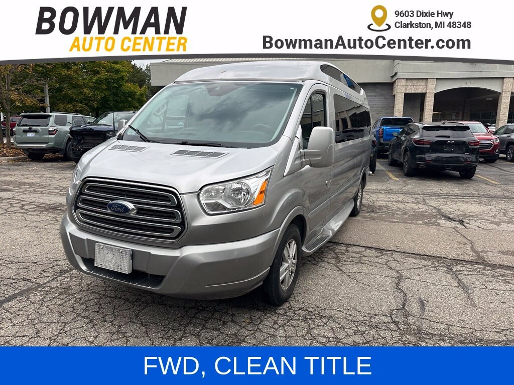 Used 2017 Ford Transit-150 w/60/40 Pass-Side Cargo-Doors Van Low Roof Cargo Van