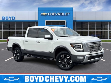 2021 Nissan Titan Crew Cab Platinum Reserve 4x4 Truck