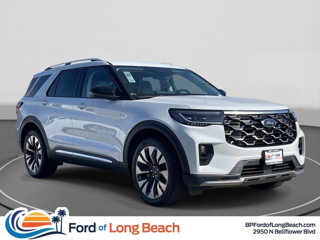 New 2026 Ford Explorer Platinum SUV