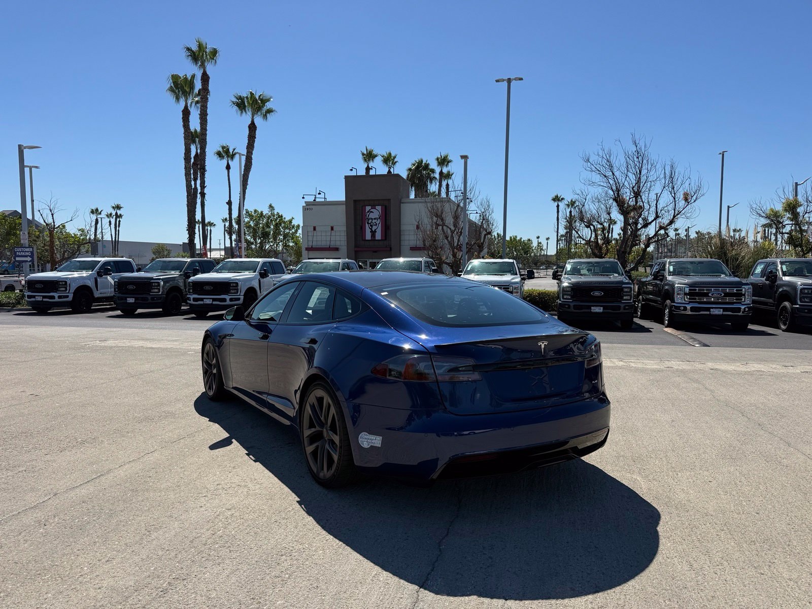 Used 2021 Tesla Model S Plaid with VIN 5YJSA1E6XMF442560 for sale in Long Beach, CA