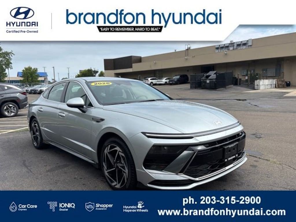 Certified 2026 Hyundai Sonata SEL Sport Sedan