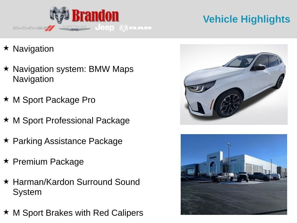 Used 2025 BMW X3 M50 xDrive SUV