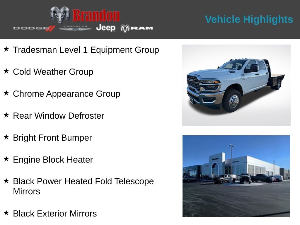 New 2026 Ram 3500 Tradesman Pickup